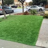 Artificial Grass Installation Escondido, California Rooftop, Small Front Yard Landscaping