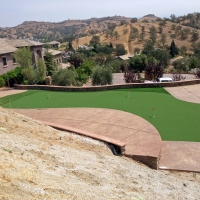 Artificial Lawn Dana Point, California Backyard Putting Green, Backyard Landscaping