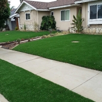 Artificial Turf Installation Hermosa Beach, California Landscape Ideas, Front Yard