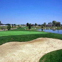 Green Lawn Cathedral City, California Home Putting Green, Backyard Designs