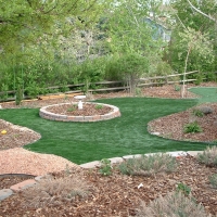 Installing Artificial Grass Barstow Heights, California Lawn And Landscape, Backyard Makeover