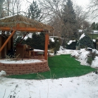 Installing Artificial Grass Yucaipa, California Roof Top, Backyard