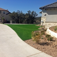 Synthetic Grass West Whittier-Los Nietos, California Landscape Ideas, Front Yard Design