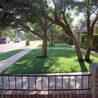 Synthetic Turf Bonsall, California Paver Patio, Small Front Yard Landscaping