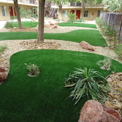 Artificial Grass Installation Hidden Meadows, California Design Ideas, Commercial Landscape