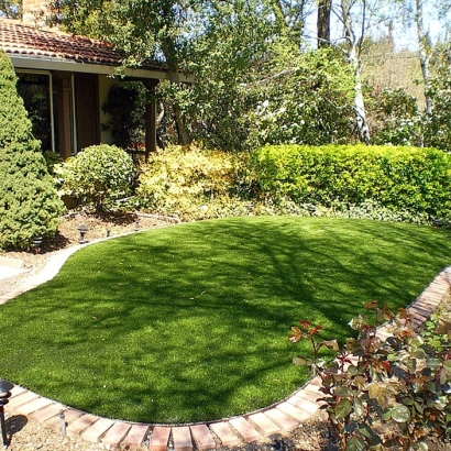 Fake Turf Carpinteria, California Paver Patio, Backyard Garden Ideas