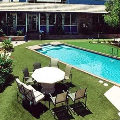 Grass Carpet March Air Force Base, California Backyard Deck Ideas, Pool Designs