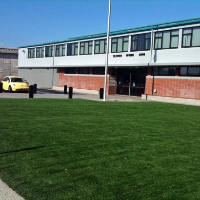 Grass Installation Commerce, California Landscape Rock, Commercial Landscape