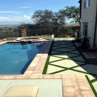 Grass Turf Agua Dulce, California Paver Patio, Swimming Pool Designs