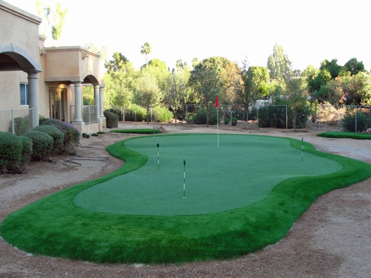 Artificial Lawn Lake San Marcos, California Putting Green Grass, Backyard Ideas