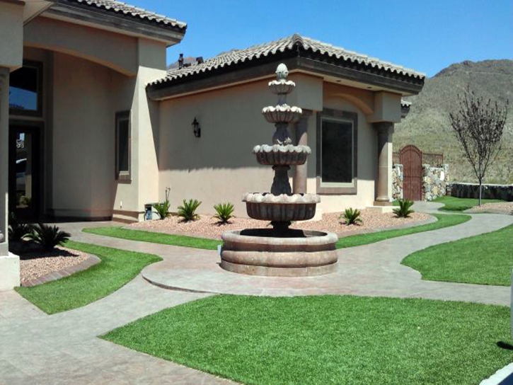 Artificial Turf Installation Hacienda Heights, California Landscape Ideas, Front Yard Design