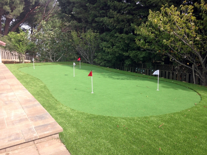 Artificial Turf Installation Hacienda Heights, California Office Putting Green, Small Backyard Ideas