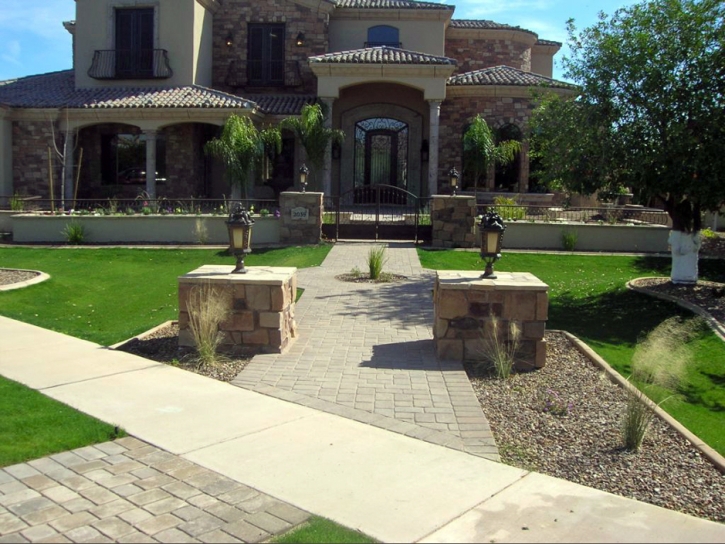 Fake Turf Lytle Creek, California Paver Patio, Landscaping Ideas For Front Yard