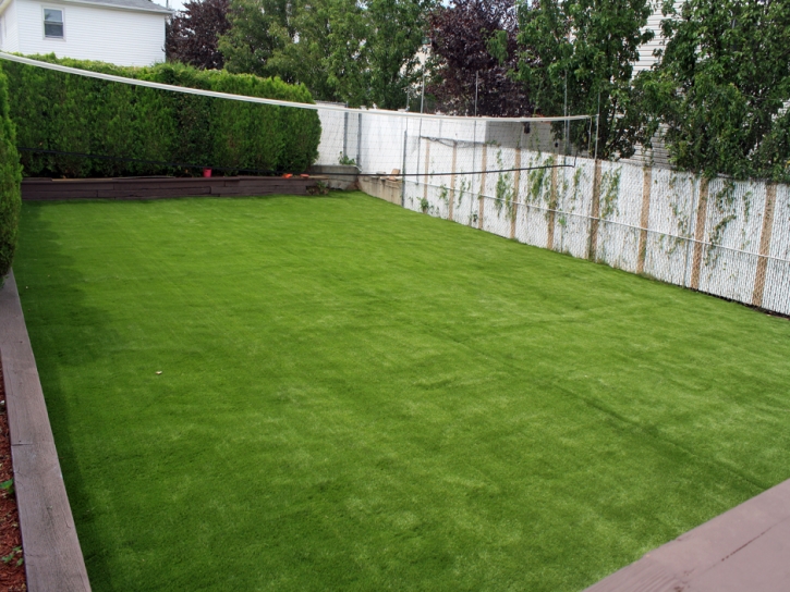 Faux Grass Castaic, California Landscaping Business, Backyard