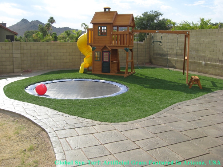 Installing Artificial Grass Compton, California Landscape Design, Backyards