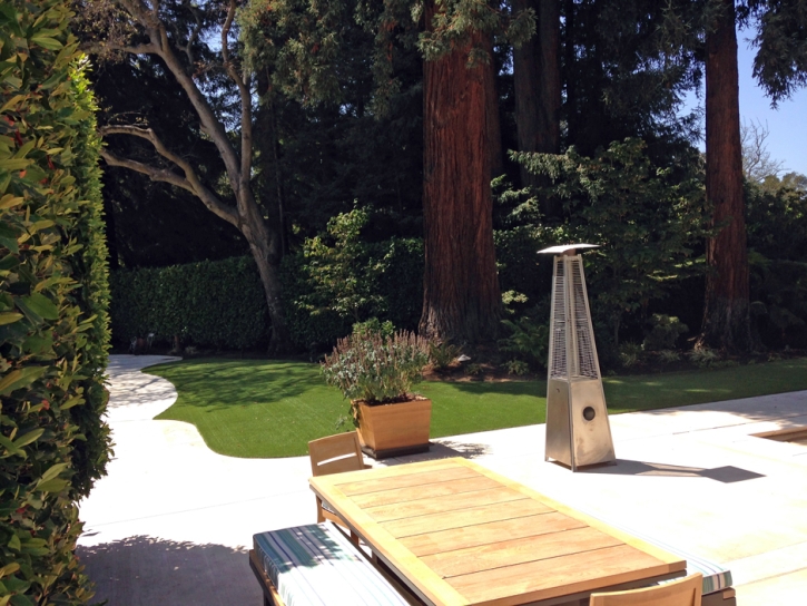 Plastic Grass Monrovia, California Paver Patio, Backyard Garden Ideas