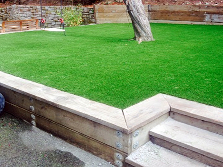 Synthetic Lawn Rolling Hills, California Landscape Rock, Backyard Landscaping Ideas