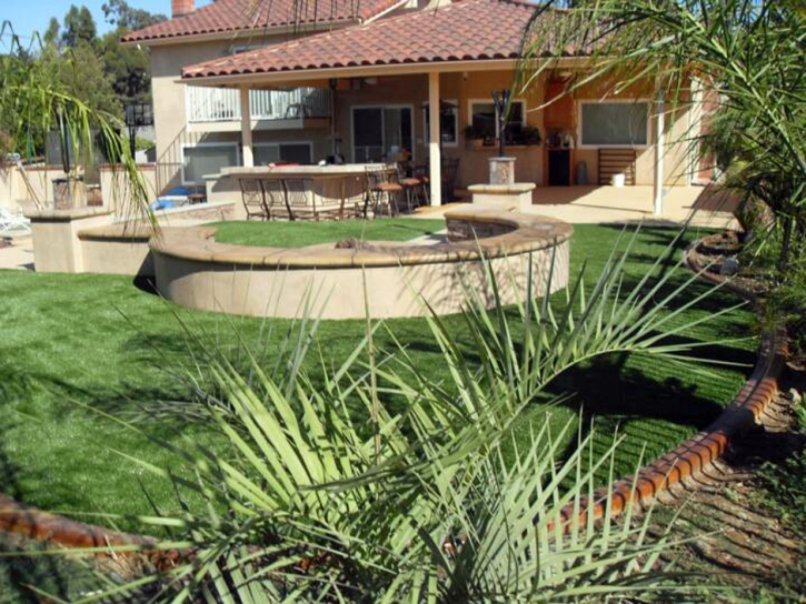 Turf Grass Rolling Hills, California Garden Ideas, Backyard