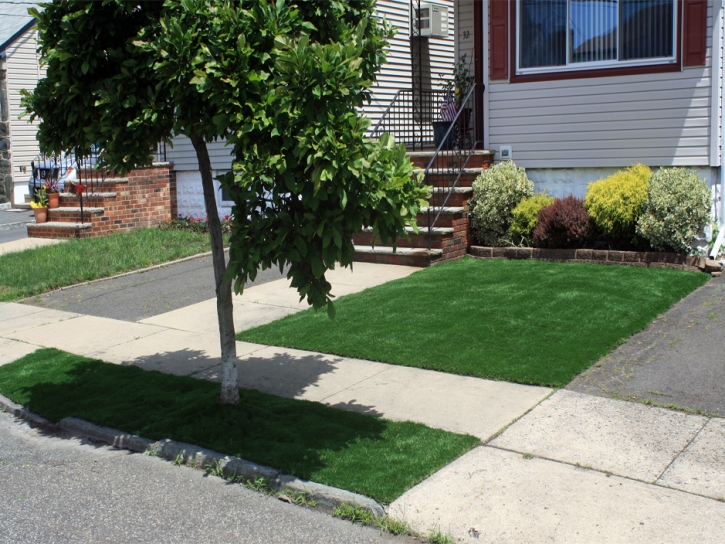 Turf Grass Victorville, California Landscape Rock, Front Yard